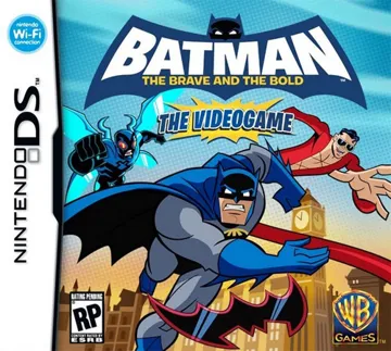 Batman - The Brave and the Bold - The Videogame (USA) (En,Fr,Es) box cover front